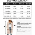 thumbnail image 6 of Women's Fall Long Batwing Sleeve Open Front Chunky Knit Cardigan Sweater, 6 of 19