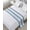 Gray Blue, variant on Xipuska Navy Blue Stripe Bed Runners for Twin Size Bed, Decorative Bed Throws for Foot of Bed, Ombre Geometric Grey Vertical Striped Bed Runner Sofa Throw Bedding Scarf Slipcover for Bedroom