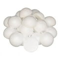 thumbnail image 2 of 100 Piece Half Round Foam Ball Christmas Ornaments for Crafts 60mm, 2 of 6