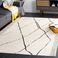 thumbnail image 2 of SAFAVIEH Melody Lysette Modern Area Rug, Ivory/Black, 9' x 12', 2 of 8