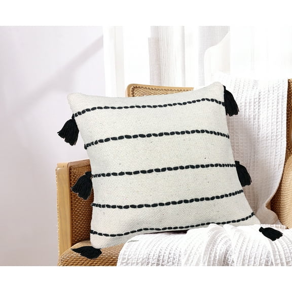 Asti Cotton Throw Pillow 18x18