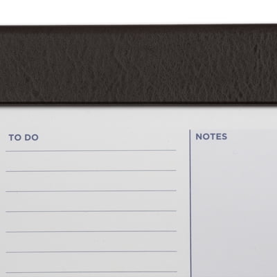 Leather Undated Weekly Pad Planner by Gallery Leather – 11′ x 7′, 63 ...