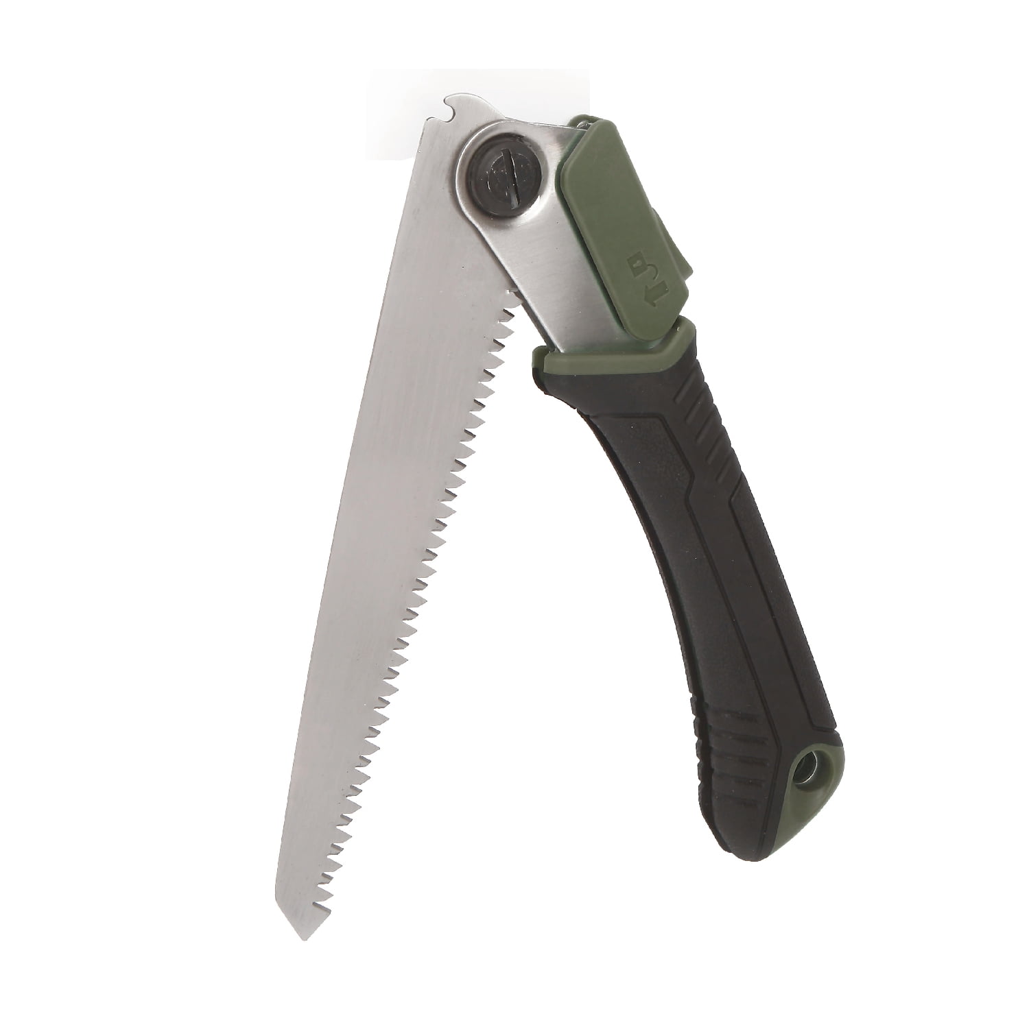Ozark Trail 7-inch Stainless Steel Folding Handsaw, Silver, New