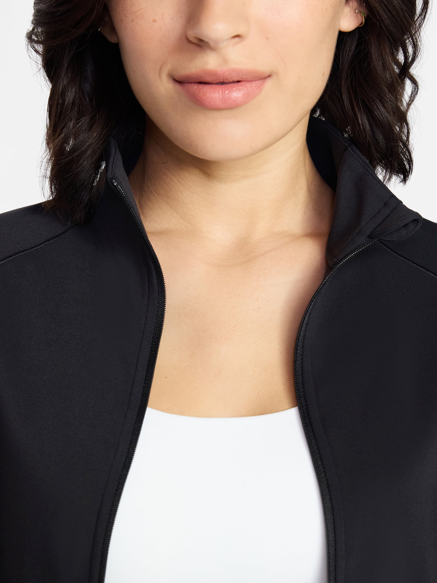Avia Women's SoftSculpt Cropped Jacket, Sizes XS-XXXL