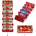 thumbnail image 2 of Christmas Money Holder Gift Card Holders with 10 Slots & Envelope Multiple Surprise Money Holder Christmas Clever Gift Card Holder for Santa Cash Xmas Party Supplies,Santa Themed, 2 of 7