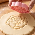 thumbnail image 6 of Cherry Blossoms Shape Cookie Cutter Set, Metal Biscuit Cutters Baking Cookies, Blossom Design Pastry Cutter Fondant Work 6 Inch, 6 of 8