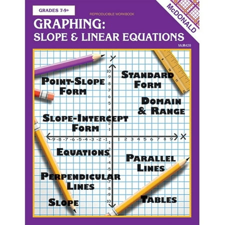 Learning Equation - GRAPHING SLOPE & LINEAR EQUATIONS REPRO BOOK GR 7-9
