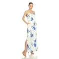 thumbnail image 2 of White Mark Women's Floral Sleeveless Side Slit Maxi Dress, 2 of 7