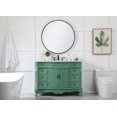 thumbnail image 2 of Elegant Lighting Vf10148ab Danville 48" Free Standing Wide Vanity Set - Off White, 2 of 7