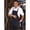 Navy, variant on Ajustable Bib Apron 3 Section Pocket in Black