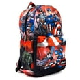 thumbnail image 2 of WondaPop Avengers Captain America 17" Full Size Nylon Backpack, 2 of 6