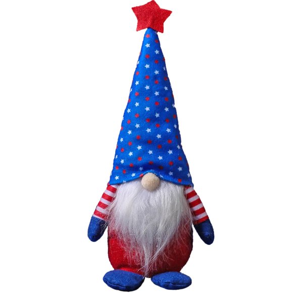 Dvkptbk Poupée Sans Visage pour la Fête de l'Indépendance Nain Gnome Poupée Ornement de Poupée