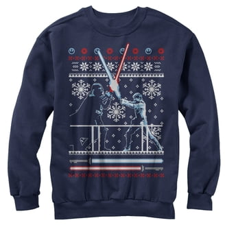 Men's Star Wars Empire Strikes Back Ugly Christmas Sweater – Officially Licensed Sweatshirt