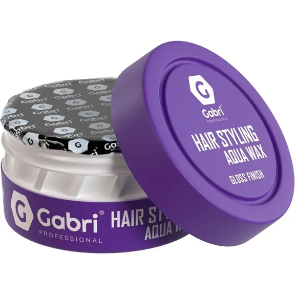 Gabri Hair Styling Wax 150Ml Edge Control Maximum Control Gloss Finish