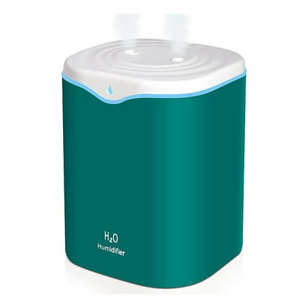 

Humidifiers for Bedroom USB Portable Desk Humidifier Quiet Ultrasonic Humidifier with 2 Mist Modes and 7-Color Light