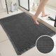 thumbnail image 1 of Fiudx Alfombrilla de Baño Gruesa, Felpa Superabsorbente, Antideslizante, Suave y Cómoda, Ideal para Baño y Dormitorio, Fácil de Lavar, 61 X 43 Cm., 1 of 6