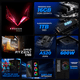 thumbnail image 3 of Computadora Escritorio Completa Xtreme PC Gaming AMD Radeon Vega Renoir Ryzen 7 5700G 16GB SSD 1TB Monitor Curvo 23.8 100Hz WIFI Black juegos casuales, trabajo y estudio, 3 of 6