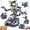 blue & black, variant on 3-in-1 STEM Remote & APP Controlled Coding Robot Building Kit for Boys 6-12 Compatible with Lego, 419 Pcs RC Robot/Tank/Car Educational Building Blocks Toy, stem toys gift for ages 8-13+