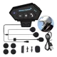 thumbnail image 1 of Moreka Auricular Bluetooth Para Motocicleta Con Micrófono,bluetooth 5.0 Auricular Deportivo Impermeable Para Casco [se Pueden Conectar Dos Dispositivos Al Mismo Tiempo], 1 of 5