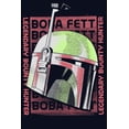 thumbnail image 2 of Girl's Star Wars: The Book of Boba Fett Legendary Bounty Hunter Distressed Helmet  Graphic Tee Navy Blue Small, 2 of 4