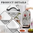 thumbnail image 4 of HELLHERO Kitchen Blender Dust Cover for Kitchen & Kitchen Home 1pc Rose Newspaper Pattern, 4 of 6