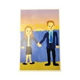 thumbnail image 2 of Jim & Pam Wedding Poster The Office Michael Scott Painting Dunder Mifflin 18x24, 2 of 2