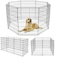 thumbnail image 3 of SONGMY 36 Inch Pet Dog Playpen, 8 Panels Puppy Folding Dog Exercise Fence Pen, Indoor Outdoor Puppy Pen, 3 of 10