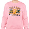 thumbnail image 2 of Amalfi Coast Sweatshirt Unisex 3X-Large Pink, 2 of 5