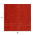 thumbnail image 3 of Casa Lino 26Pcs Washcloths (12" x 12") - 100% Cotton, 400GSM, Ultra Soft & Highly Absorbent (Red), 3 of 6