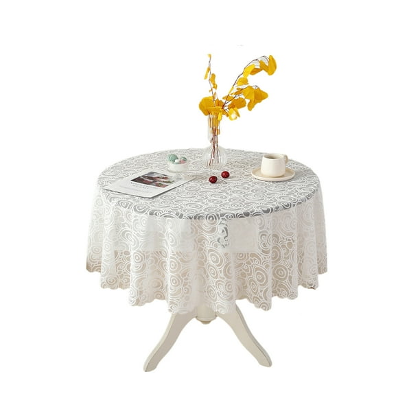 Bewildely Mantel con fácil y durabilidad para todas las ocasiones. Tamaños disponibles. Mostrada flor circular 120cm