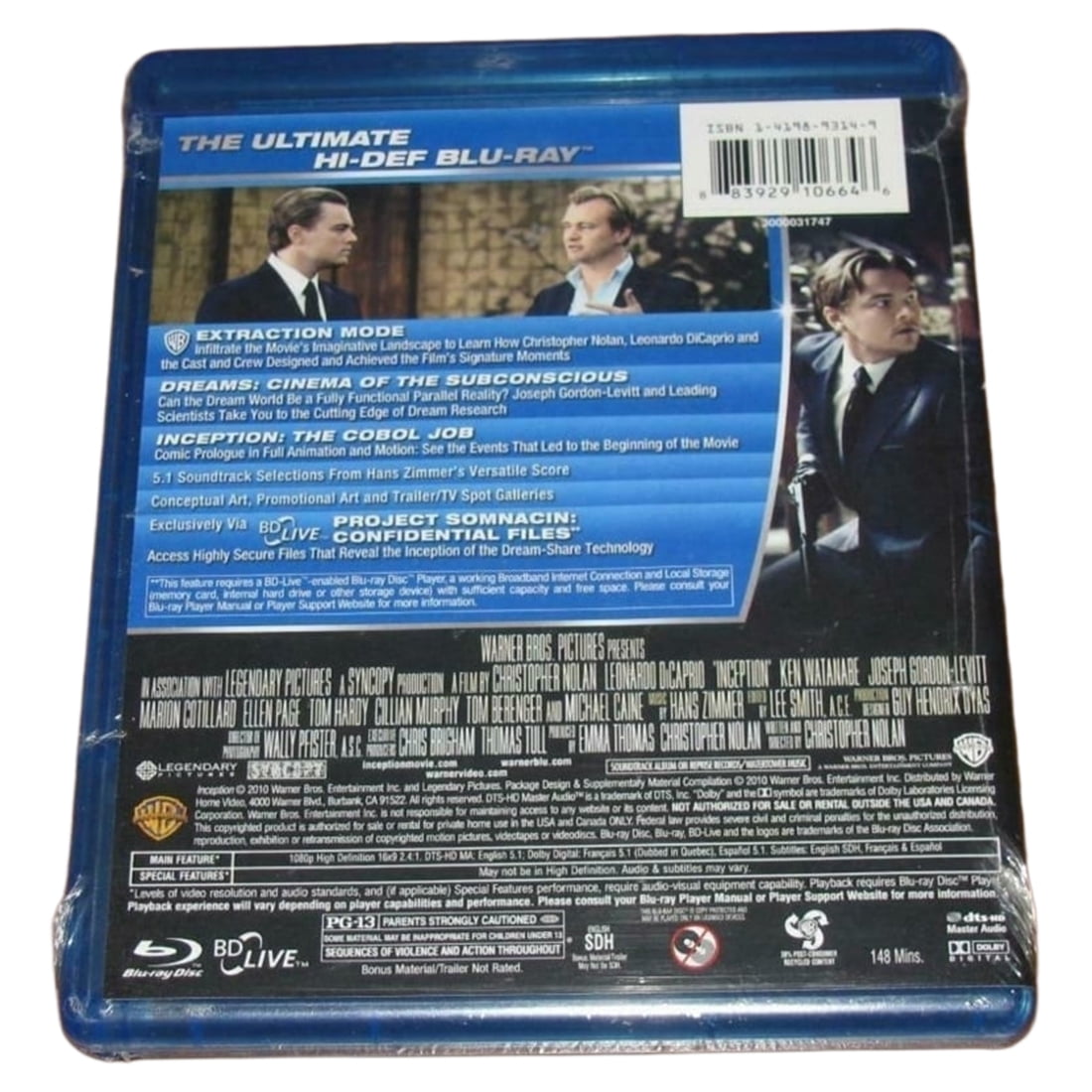Warner Home Video - Inception [BLU-RAY]