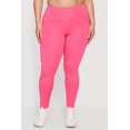 thumbnail image 3 of Women's Plus Size High Waisted Mesh Detail Leggings with Pockets, 3 of 5