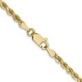 thumbnail image 4 of Leslie's 14K 2.75mm Diamond-Cut Rope Chain (Weight: 16.06 Grams, Length: 24 Inches), 4 of 5