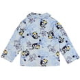 thumbnail image 5 of Bluey Pajamas Boys' 2-Piece Coat Front Flannel Lounge Sleep Set, 5 of 5