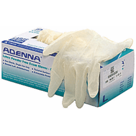 CRL Large Powder-Free Disposable Latex Gloves - Walmart.com