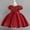 Red, variant on Girls Formal Dress Trendy Glitter Sequin Stain Patchwork Puffy Ball Gowns Cute Pageant Princess Flower Dresses