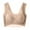Beige, variant on Landzoo Women's Wireless Bra With Seamless Smooth Comfort Wirefree T Shirt Bra Sexy Cozy Breathable Women's Underwear