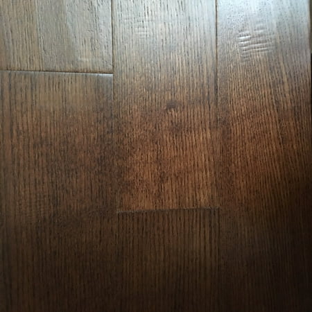 - Dekorman Sunrise Red Oak Vintage Collection 3/8 in. Thick x 4.75 in. Wide x Random Length Planks Click Handscraped Engineered Hardwood Flooring (31.00 sq. ft. / case)