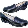 thumbnail image 4 of Zapato de Mujer en Piel Borrego para Pie Diabetico Acojinado Comodo Mocasin Casual Confort Enco Footwear  Casual Herraje Zapato Piel Borrego confort Color Negro, 4 of 5