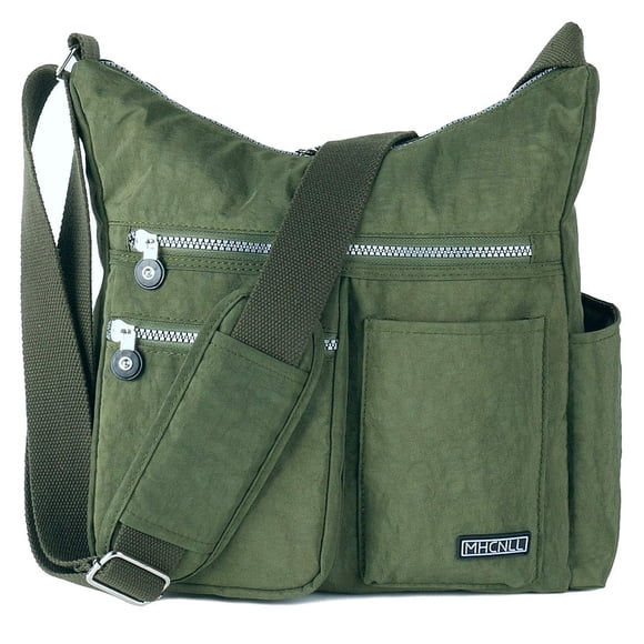 MHCNLL Bolso Bandolera con Bolsillo RFID Antirrobo - Monedero Ligero Resistente al Agua para Mujer