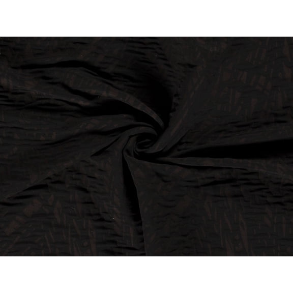 Minerva Stretch Woven Viscose Bengaline Fabric Brown - per yard