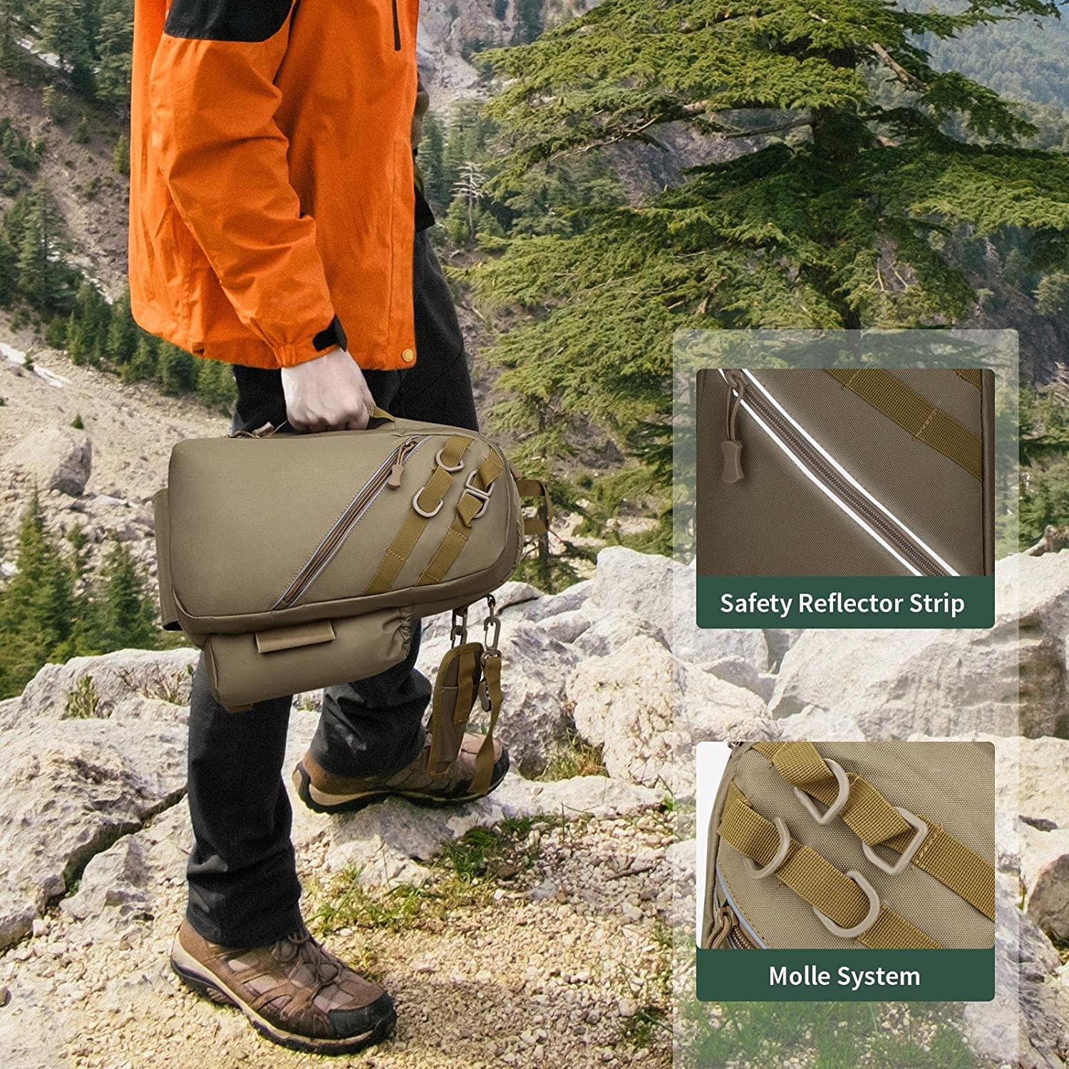 Fishing Tackle Storage Bag Waterproof 