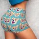 thumbnail image 4 of Fotbe Cute Corgi Head Shorts Sin Costuras – Shorts Deportivos de Cintura Alta para Mujer, Elásticos para Gimnasio, Yoga, Running o Ciclismo-Small, 4 of 8
