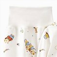 thumbnail image 6 of TOWED22 Toddler Baby Boy Fall Winter Clothes Crewneck Sweatshirt Long Sleeve Shirts and Pants Cute Outfits Size:6-12 M,Color:White, 6 of 6