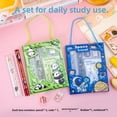 thumbnail image 4 of Vibrant 3D Cartoon Kids Stationery Kit - 6-Piece School Supplies Set with Pencils, Ruler, Sharpener, Eraser & Notebook - Durable Educational Tools for Students - Perfect Back-to-School Gift, Party, 4 of 6