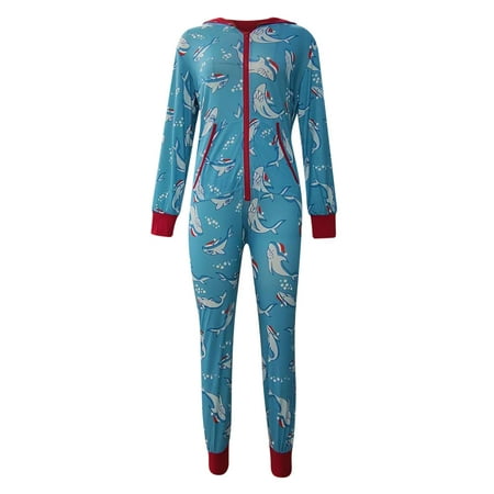 

Womens Pajamas Set Women Pajamas Women s Fashion Casual Hooded Pajamas Print Christmas Romper Homewear