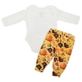 thumbnail image 2 of Unisex Little Turkey Thanksgiving Baby Clothes Outfit Set (9M, Beige), 2 of 5