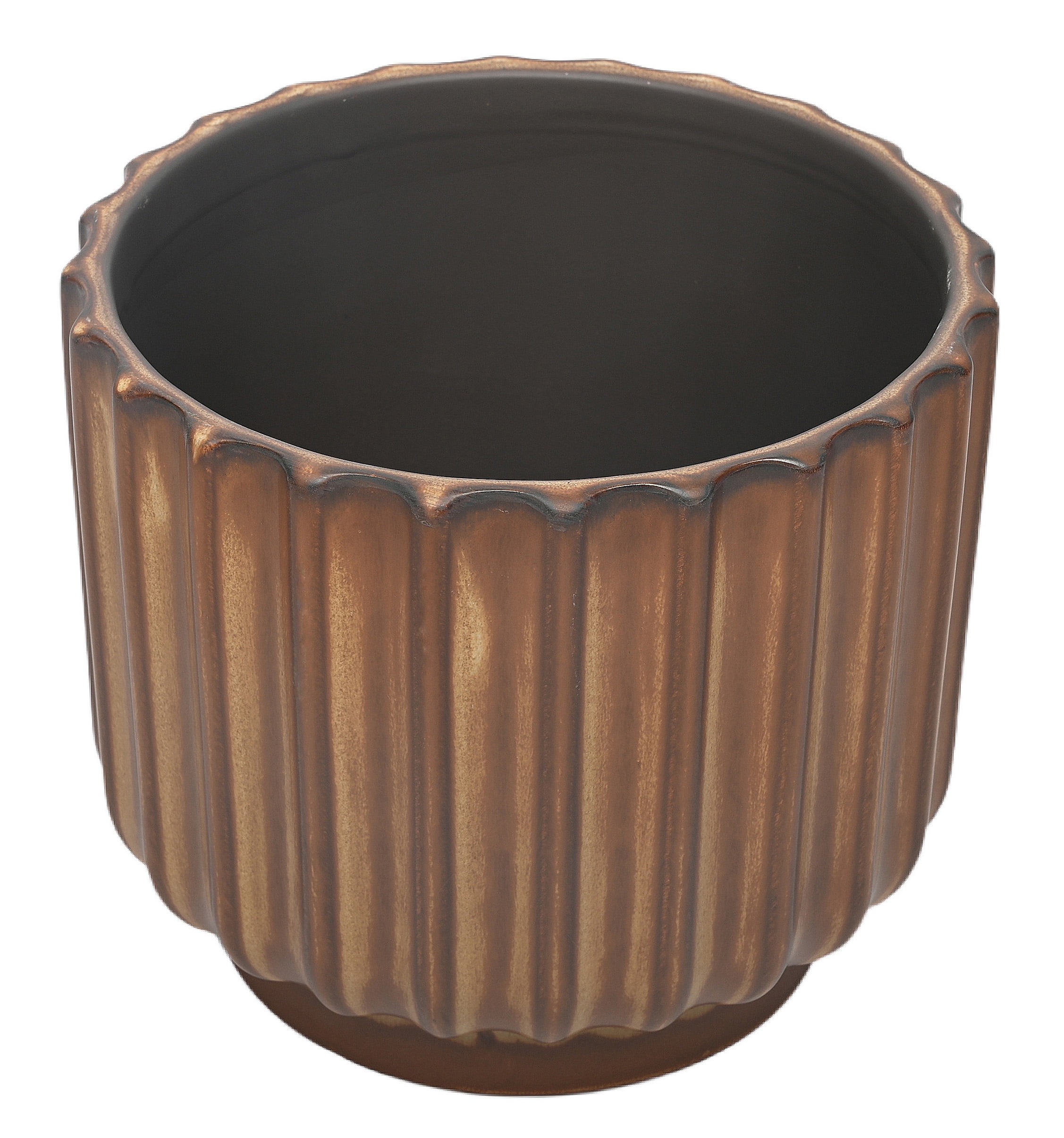 Better Homes & Gardens 6 inch Copper Paul Planter - Walmart.com
