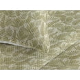 thumbnail image 3 of Ambesonne Botanical Quilted Bedspread Set 3 Pcs, Wild Artwork Leafy Forest, Queen, Fawn Sage Green and Eggshell, 3 of 4