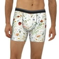 thumbnail image 6 of Sigee Wildflower Watercolor for Men's Boxer Briefs,Moisture Wicking and Breathable Small, 6 of 9